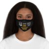 What's That Number One Zodiac Sign Mask | Taurus | Black Fitted Face Mask | Gold Print | 2022 Collection - Image 4