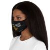 What's That Number One Zodiac Sign Mask | Taurus | Black Fitted Face Mask | Gold Print | 2022 Collection - Image 5